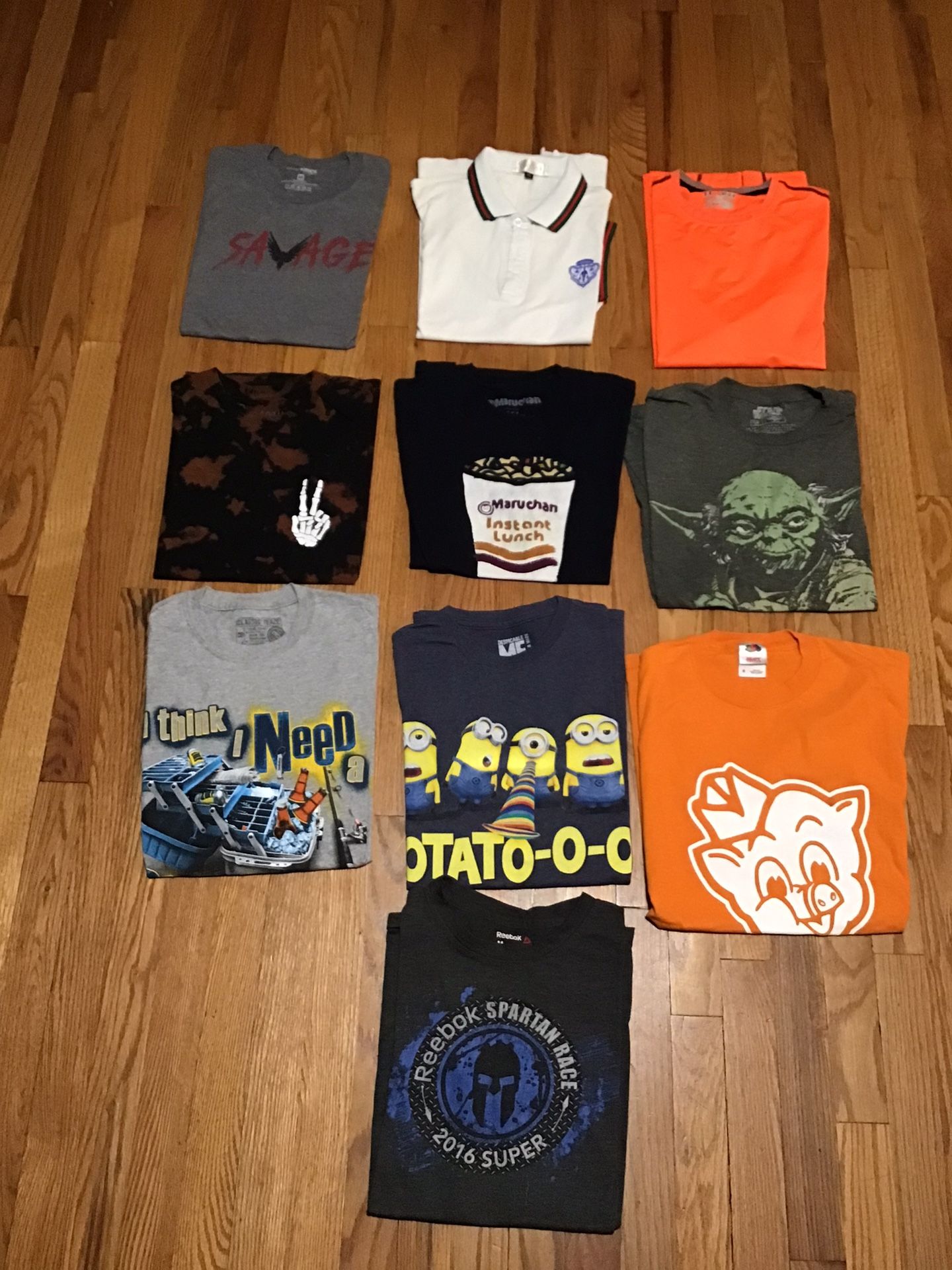 10 Men’s Shirts Size Medium All $30