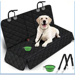 Waterproof Dog Car Seat Cover for Back Seat