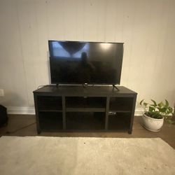 48 inch Roku TV TV stand included