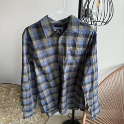 Lee men stretch Flannel size medium