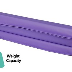 ZenSports 9FT Tri-Fold Balance Beam - Portable Home Gymnastics Kids Training Anti-Slip Base, 