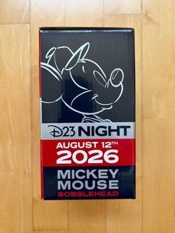 Mickey Mouse D23 Night 2026 Bobblehead