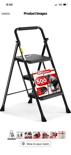 New HB Tower 3 Tier Step Ladder