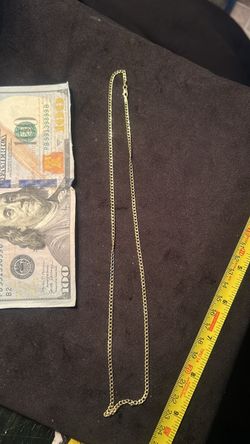 10k Solid Gold Curb Cuban Chain
