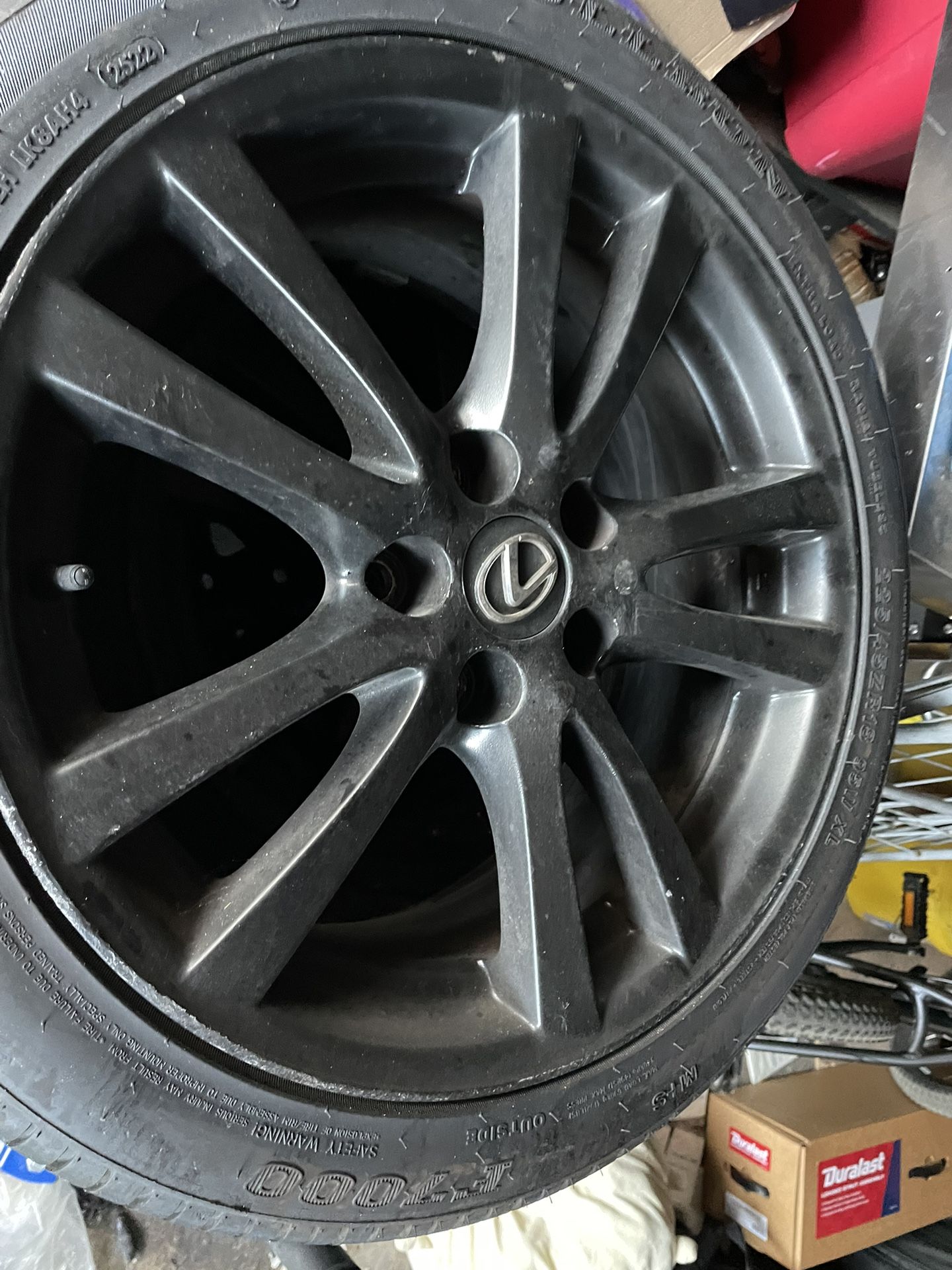 Oem 18’ Lexus Wheels