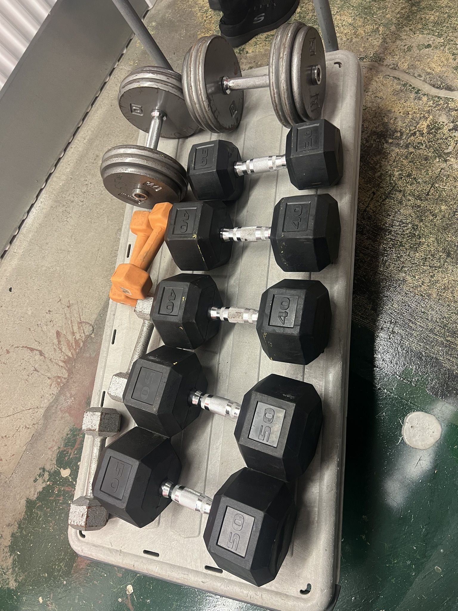 Hex Dumbbell Weights 