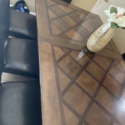 Dining Table 8 Chairs 