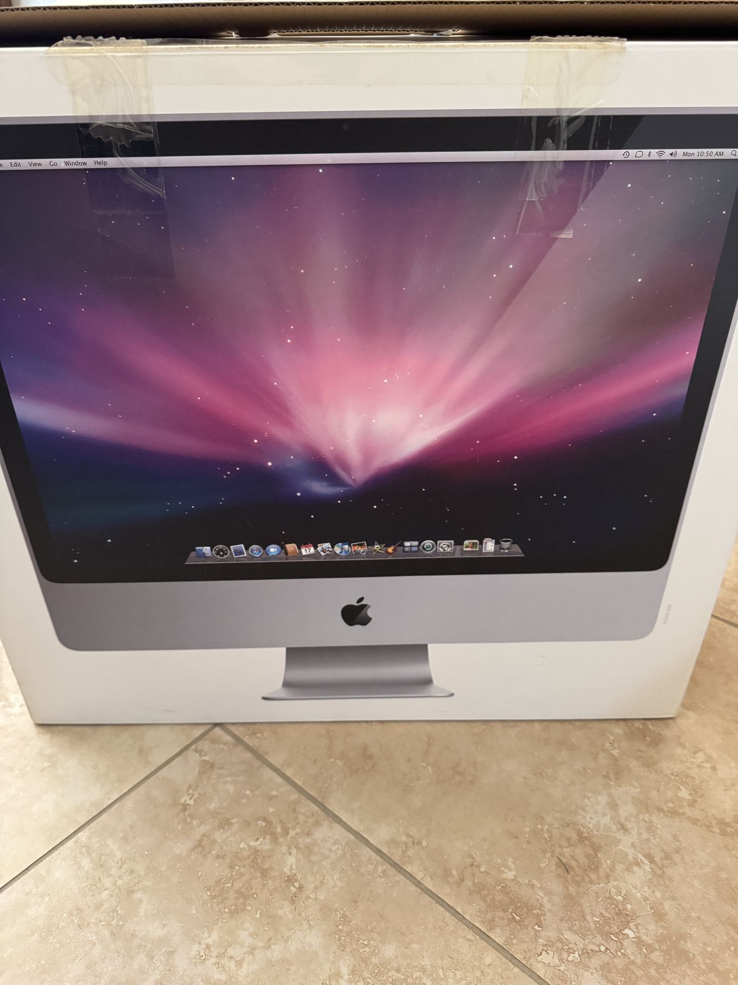 iMac 24 Inch 2009 OS El Capitan.