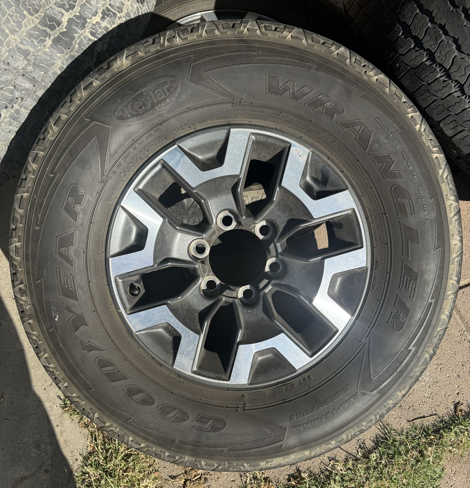 Tacoma Tires With Wheels