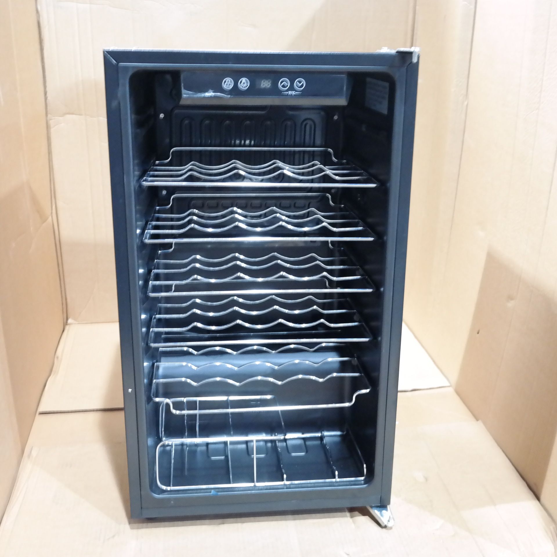 Insignia 29Bottle Wine Cooler Stainless steel (No Door) NSWC29SS9