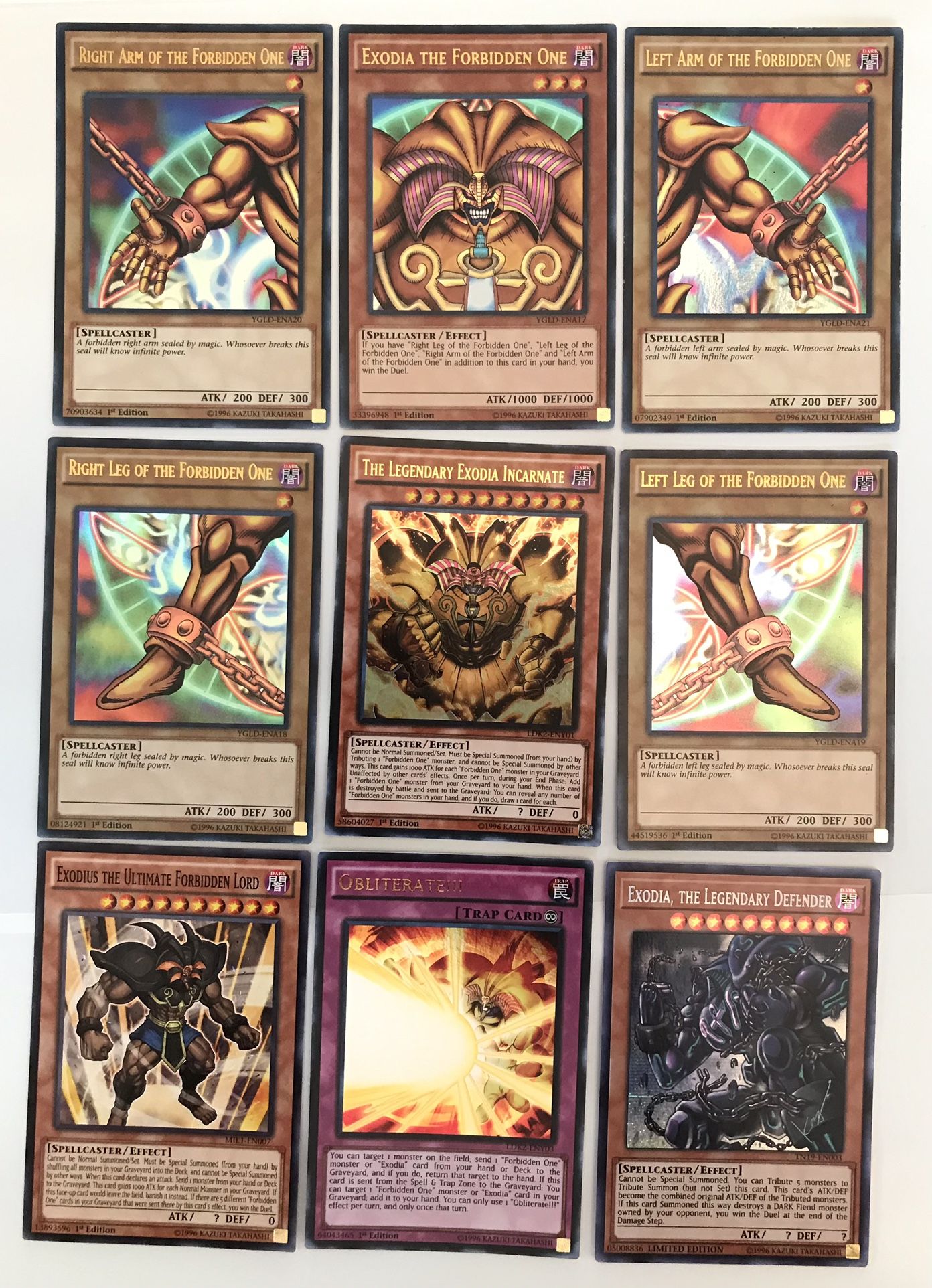 Yu-Gi-Oh Cards