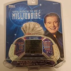 NEW Who Wants To Be A Millionaire Handheld Electronic Game Tiger 2000 New Sealed