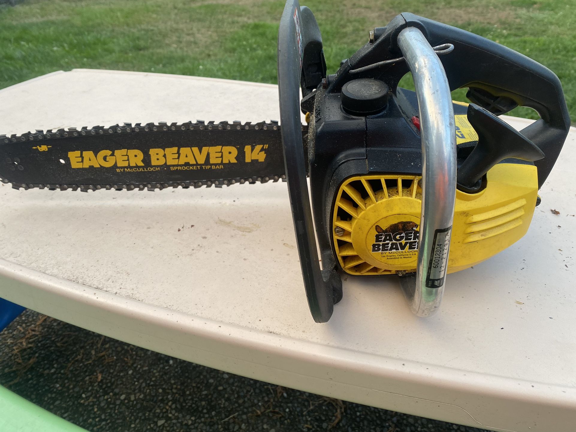 Eager Beaver Chain Saw 14 Inch Bar