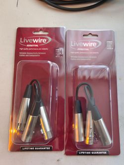 Livewire Essential XLR Y-Adapter Splitter Cables