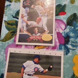 Chicago Cubs 1997 Score Hobby Reserve Parallel Baseball Cards 