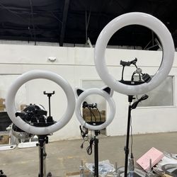 Ring Lights available at Salon Equipment Hub 10857 Denton Dr Dallas TX 75220 Tel # (contact info removed)