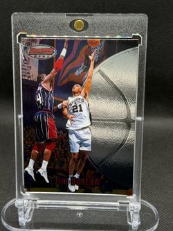 Tim Duncan Bowman's Best NBA Basketball Card