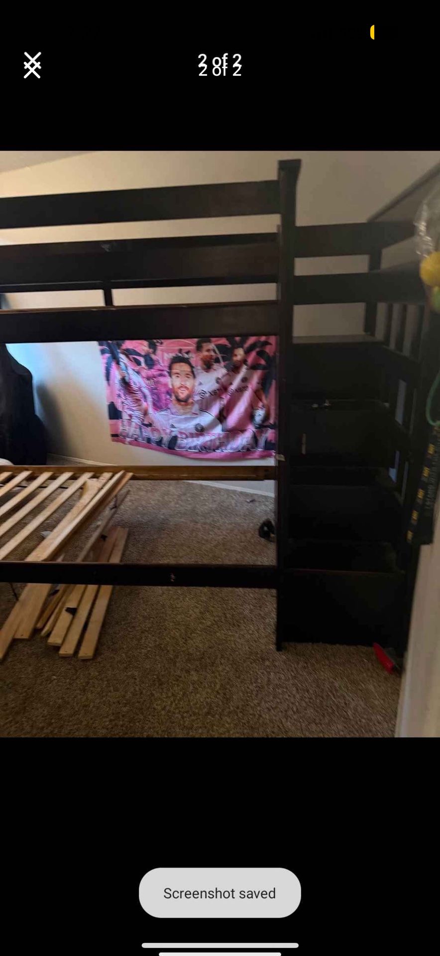 Bunk Bed /2 Twin Mattress