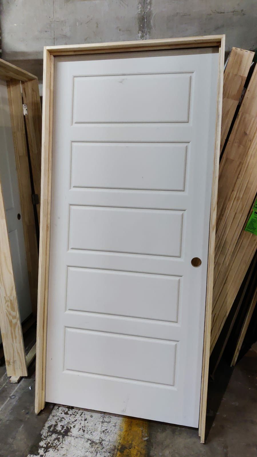 36x80 five panel interior door