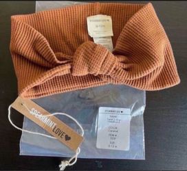 New Organic Waffle Turban Headband