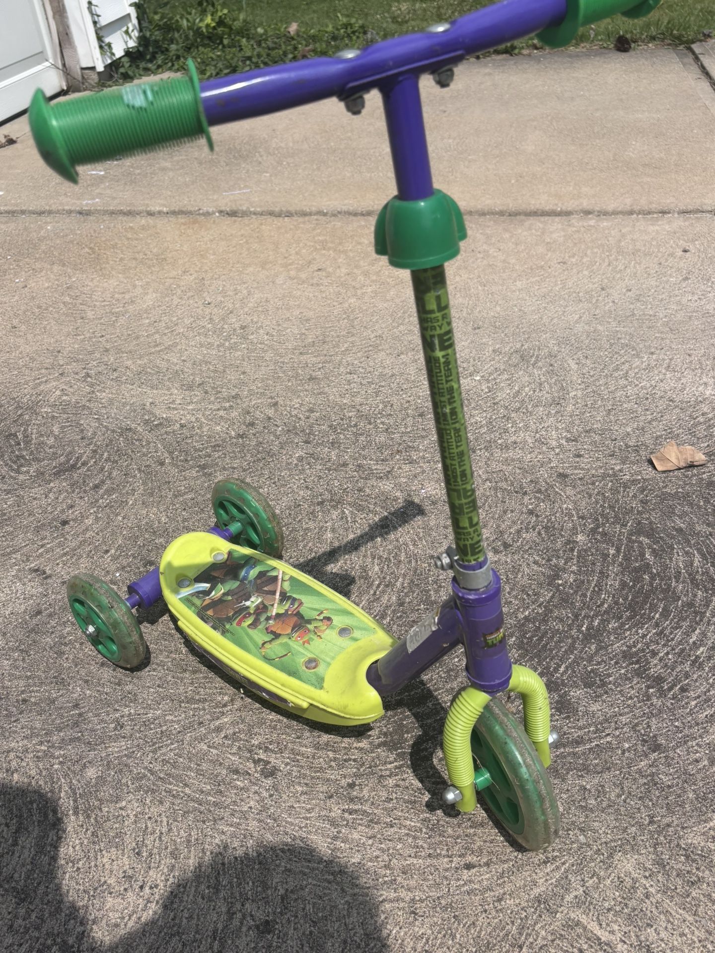 Toddler scooter