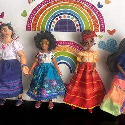DISNEY ENCANTO  DOLLS -  DOLORES LUISA ISABEL & MARIBEL !!  CAN BE PURCHASED SEPARATELY