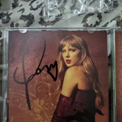 Taylor Swift TLOASG #3 Signed CD
