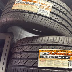 275/35/21 Arroyo Tires 🛞 $190 Each Tire 