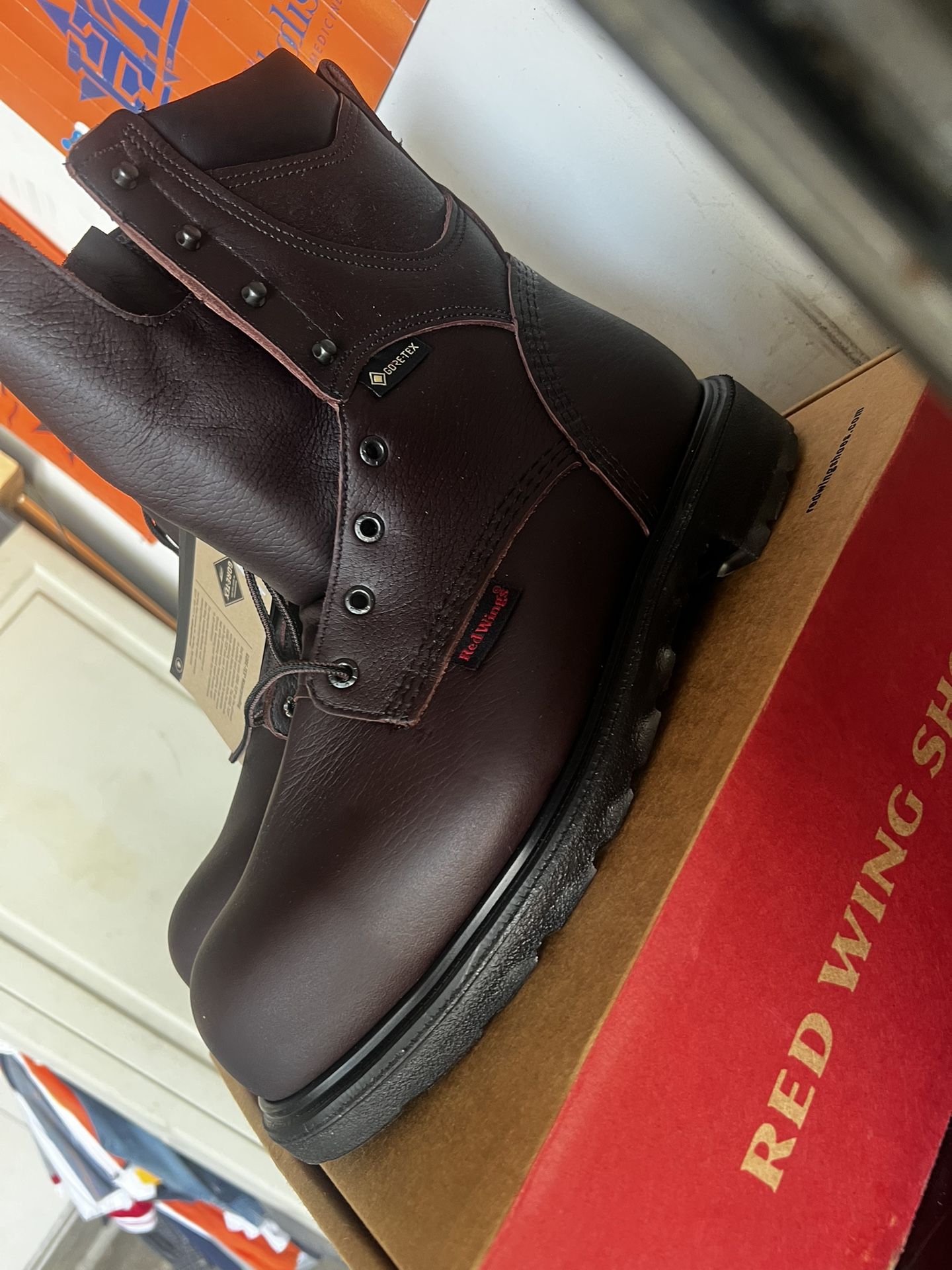 Red Wing Steel Toe Boots