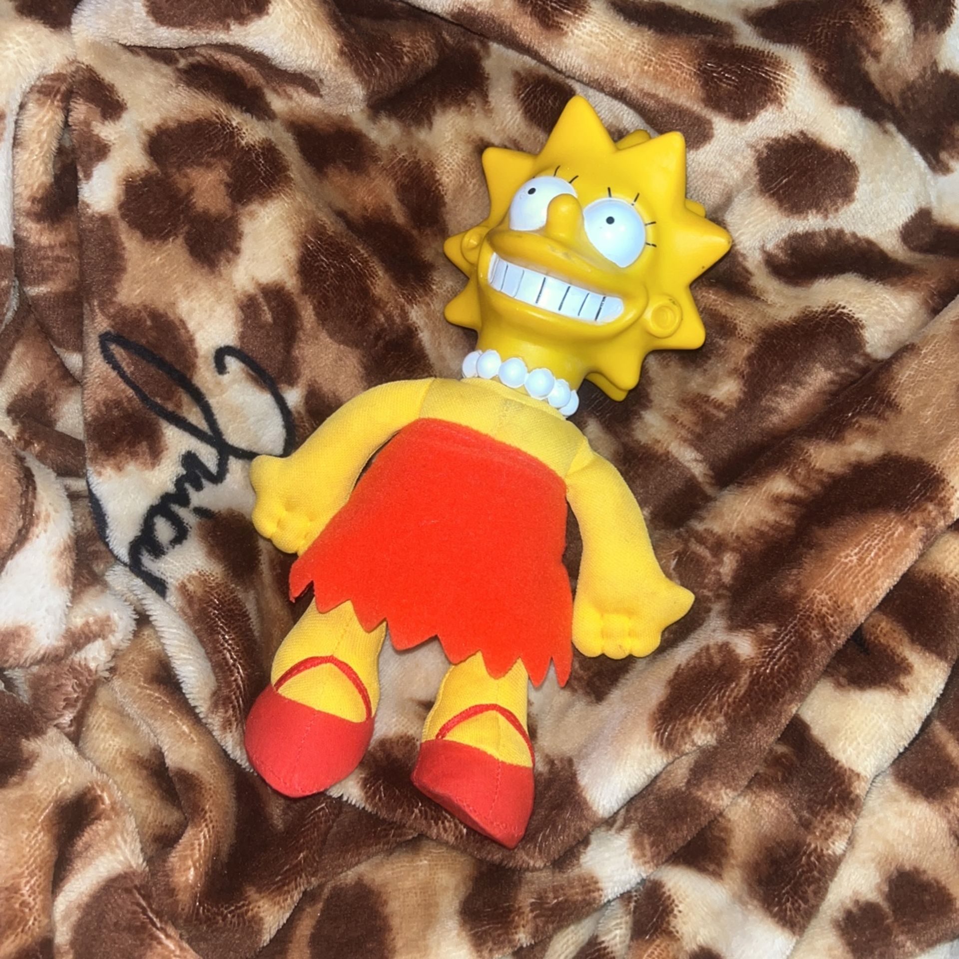 vintage simpsons lisa plush