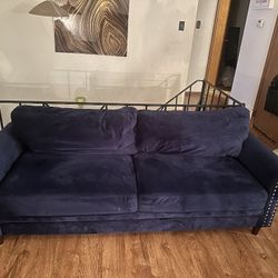 Navy Blue Sofa