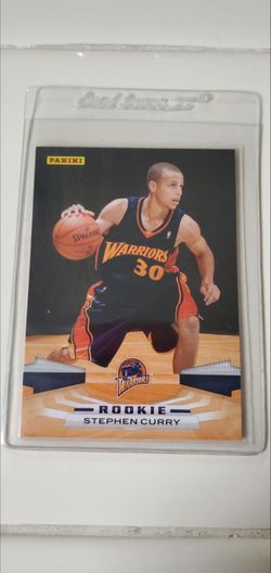 Panini Stephen Curry Rookie Card Golden State Warriors and Fleer Rookie Kevin Durant Rookie