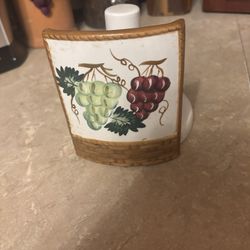 Ceramic Kitchen Towels Holder 