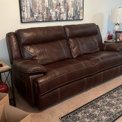 Leather Couch 