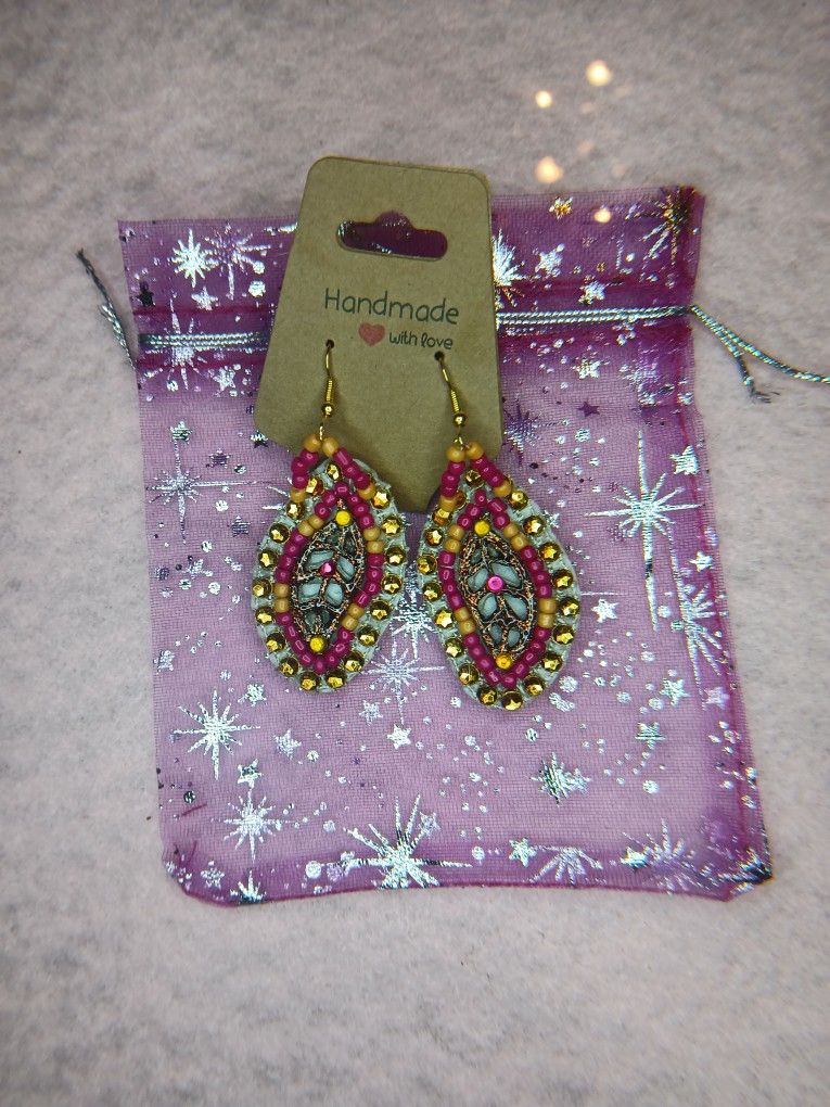 Handmade Beaded Earrings