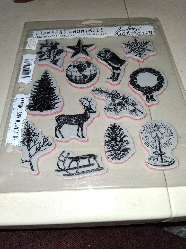 Tim Holtz Stampers Anonymous  - Holiday Things CMS441