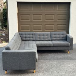 Sofa/Couch Sectional - Ikea - Gray - Delivery Available 🚛