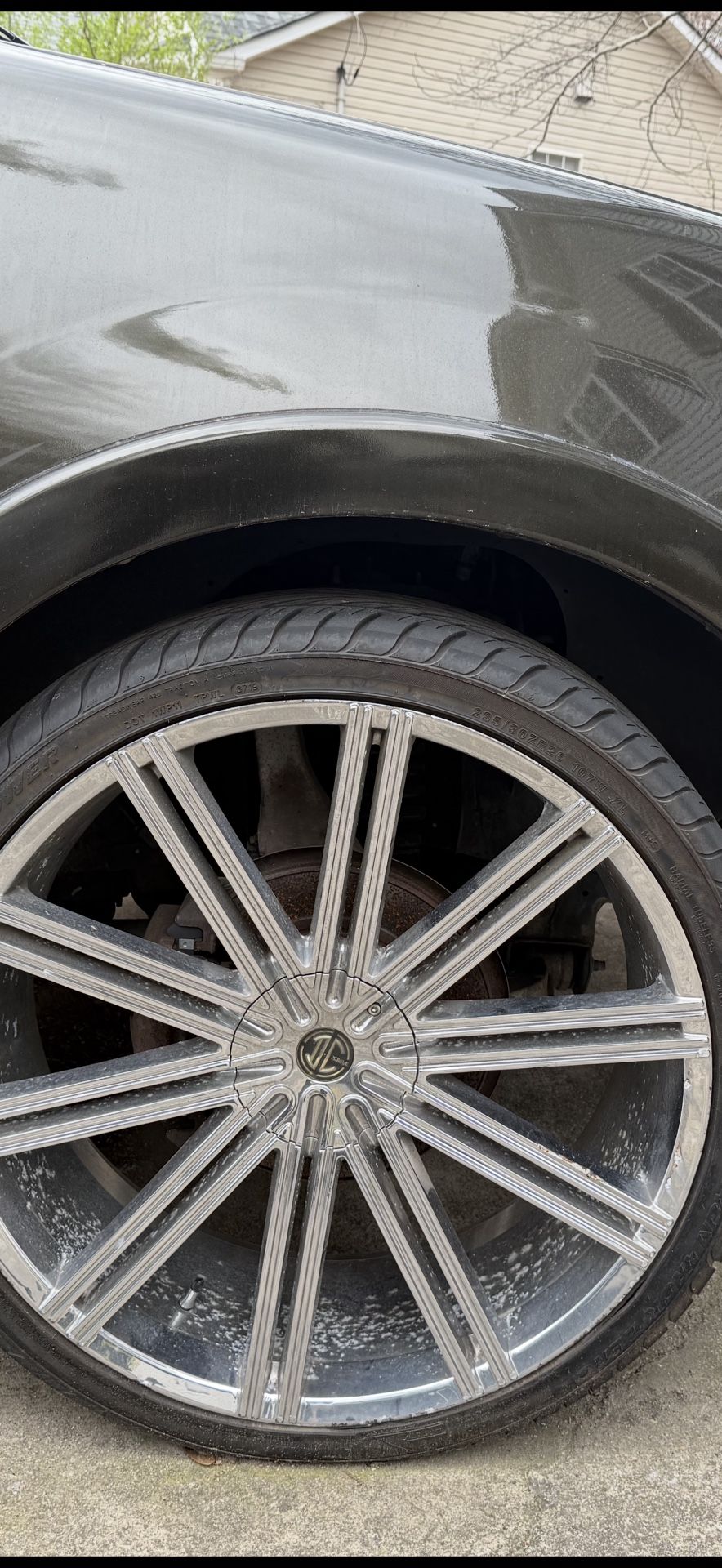 2CRAVE® - NUMBER 37 Chrome 24” rims