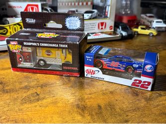 Bitty Pop Deadpool Chimichanga Truck & NASCAR collectible