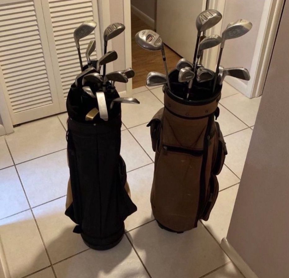 Golf Clubs And Bags
