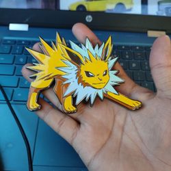 Jolteon Big Collectable Metal Piece