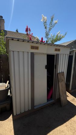 Metal shed