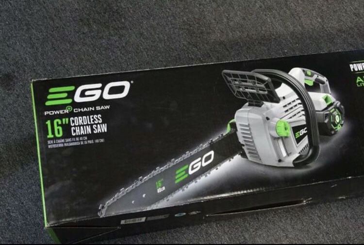 EGO CS1604 16″ 56 Volt Lithium-Ion Cordless Chainsaw Battery Charger NEW