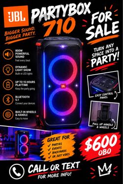 Selling a JBL speaker 710
