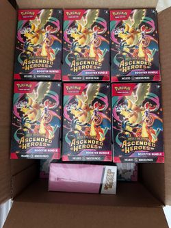 x63 Pokemon Ascended Heroes Booster Bundle (Must take all)