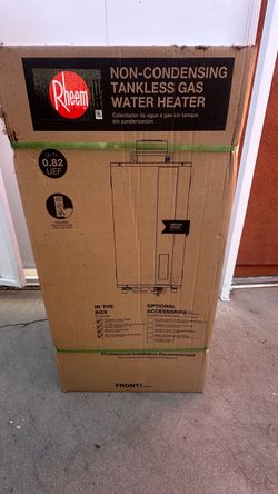 Tankless gas water heater (Indoor)