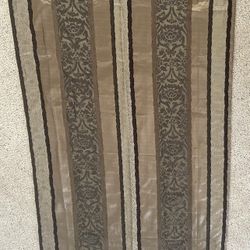 Window Curtain 95”x 50” $30 Each. I have 7 Panels Of  Gold Color And 7 Panels Of Dark Brown