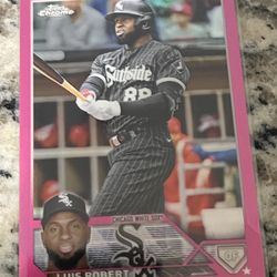 Luis Robert Pink 2023 Topps Card #125