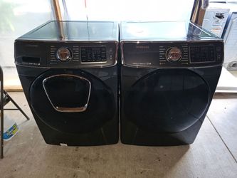 Samsung Commercial Washer And Dryer Front Loader Set