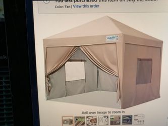 Tent pop uptent Brand new in box 8x8